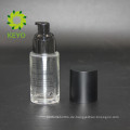 30ml klare kosmetische Glaspumpflasche